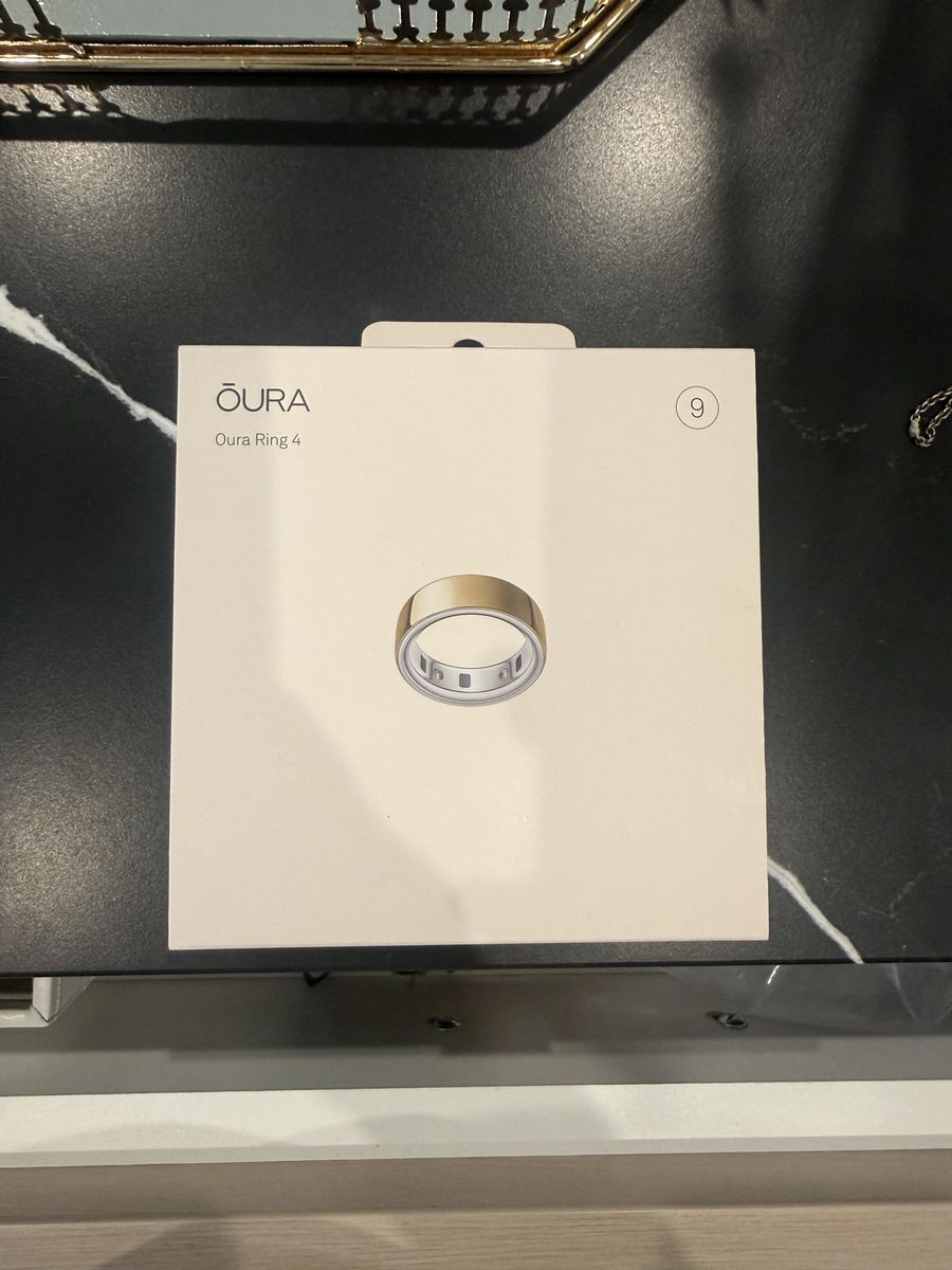 Brand New Oura Ring 4 – Gold, Size 9 – $300 OBO