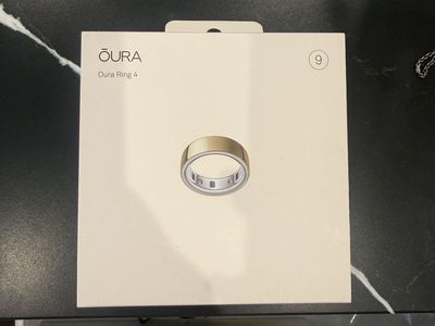 Brand New Oura Ring 4 – Gold, Size 9 – $300 OBO