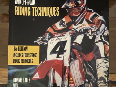 Pro Motocross and Off-Road Riding Techniques 3rd Ed. by Donnie Bales Book