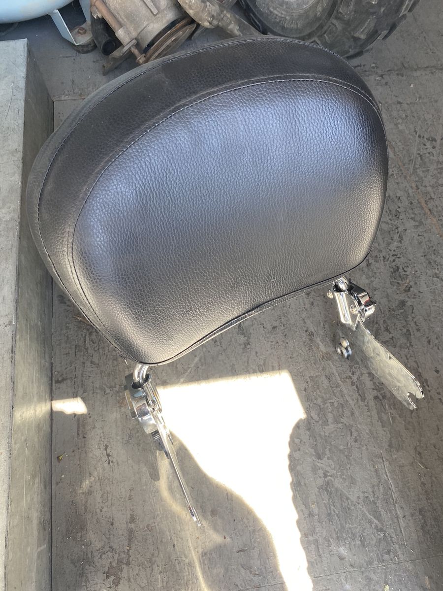 Back rest sissy bar luggage rack