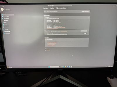 Acer KG271U X 27 inch 1440p 240hz