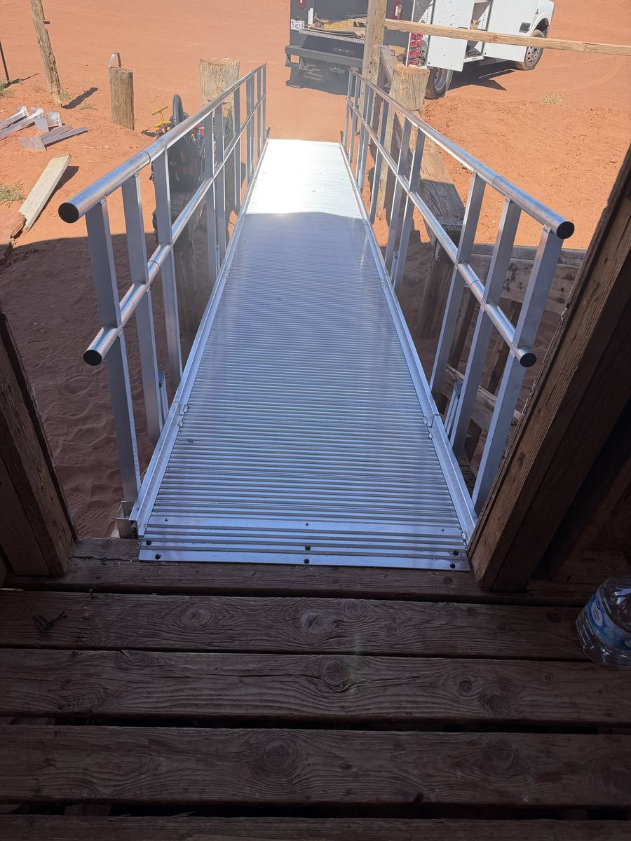 Heavy Duty Aluminum Wheelchair Ramp - any size or configuration - Discounted prices for DIY - Contractor - Handyman