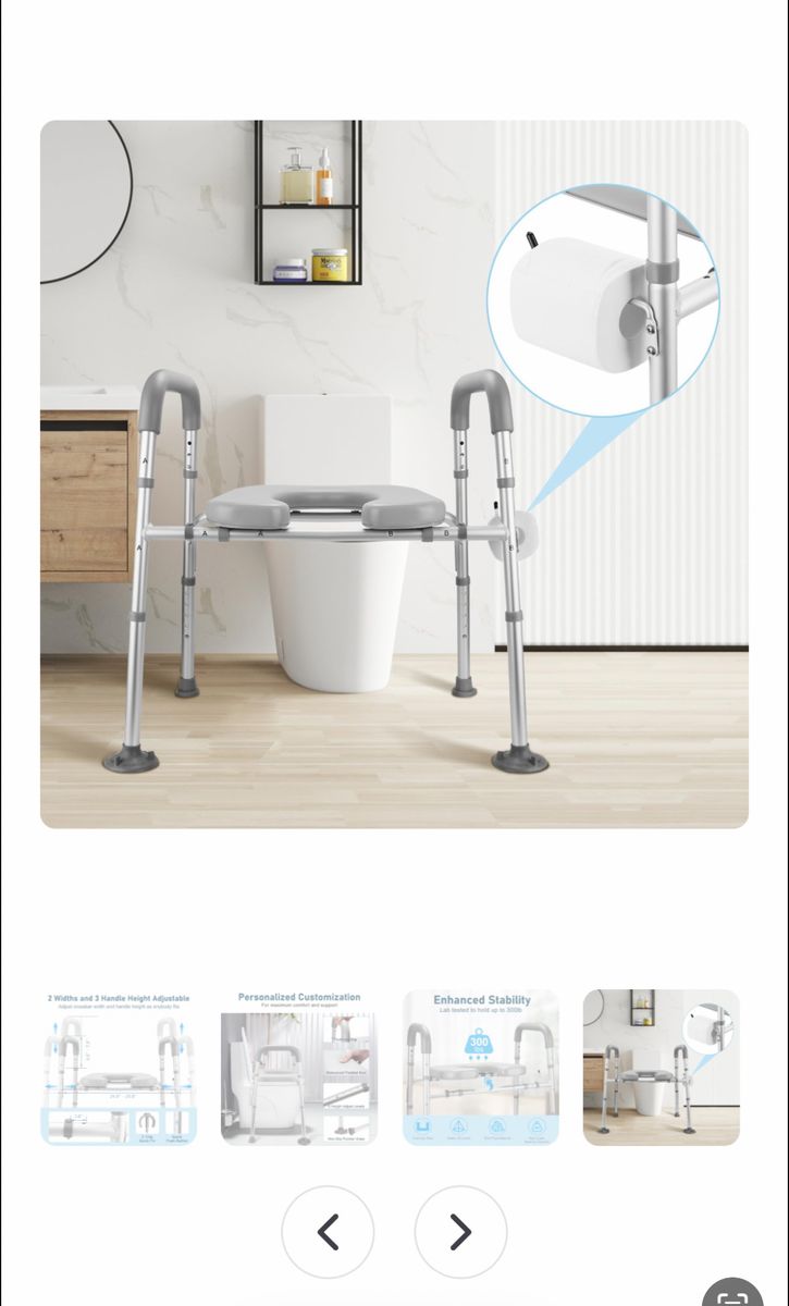 Hotodeal raised toilet seat