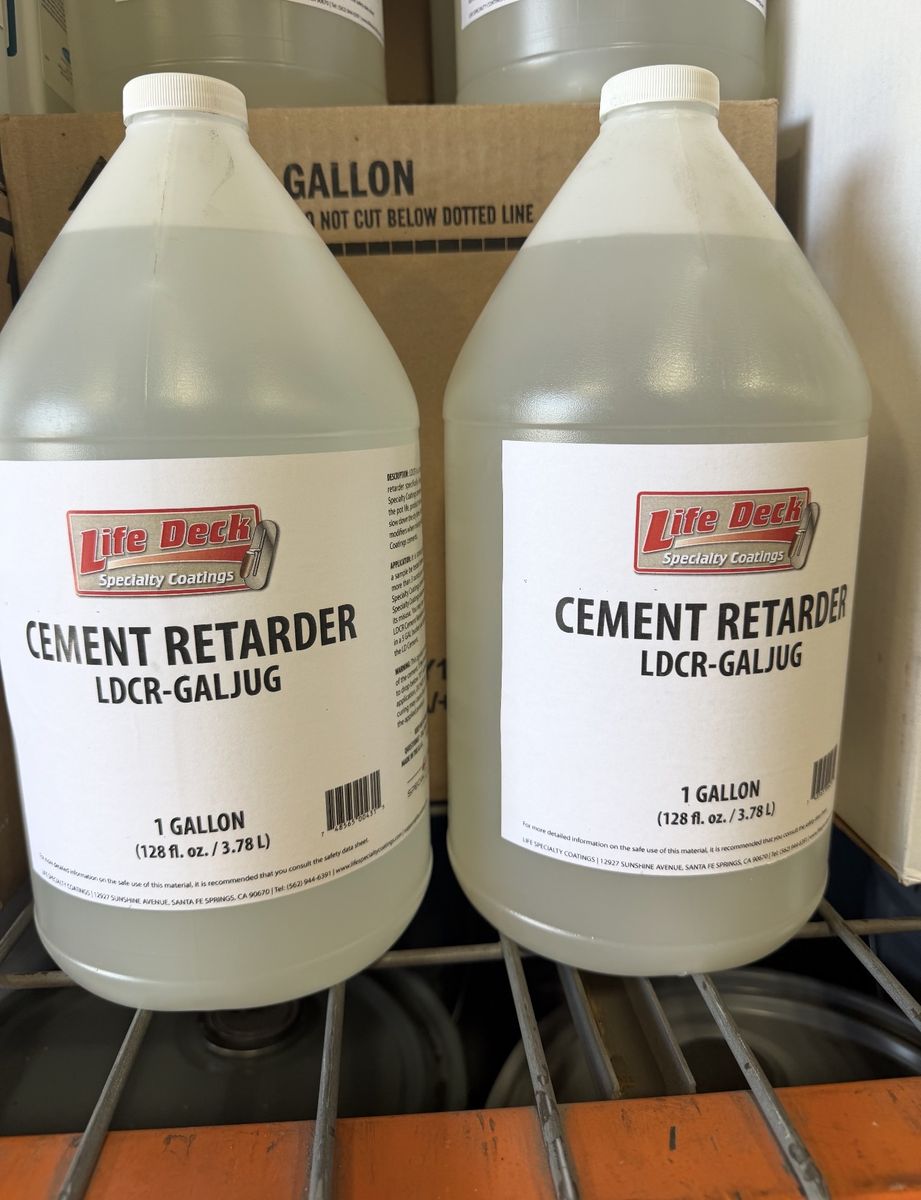 Life Deck Cement Retarder Gallon Available