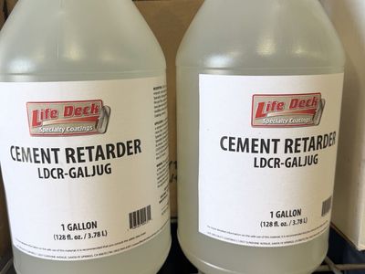 Life Deck Cement Retarder Gallon Available