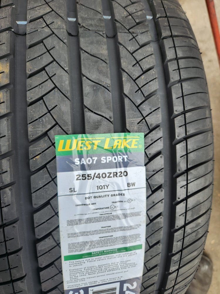 255/40r20 Westlake sa07 sport