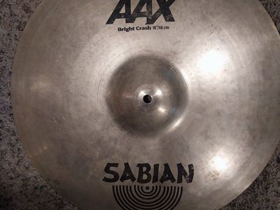 Sabian AAX 18" Bright Crash Cymbal