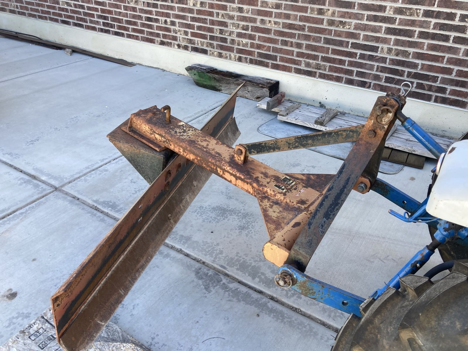 6ft tractor scraper blade