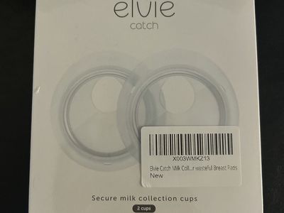 Elvie Catch Secure Milk Collection Cups 2-Pack - New Sealed