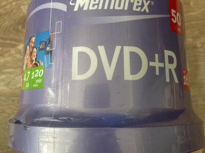 Memorex,Dvd +R 50 Pack