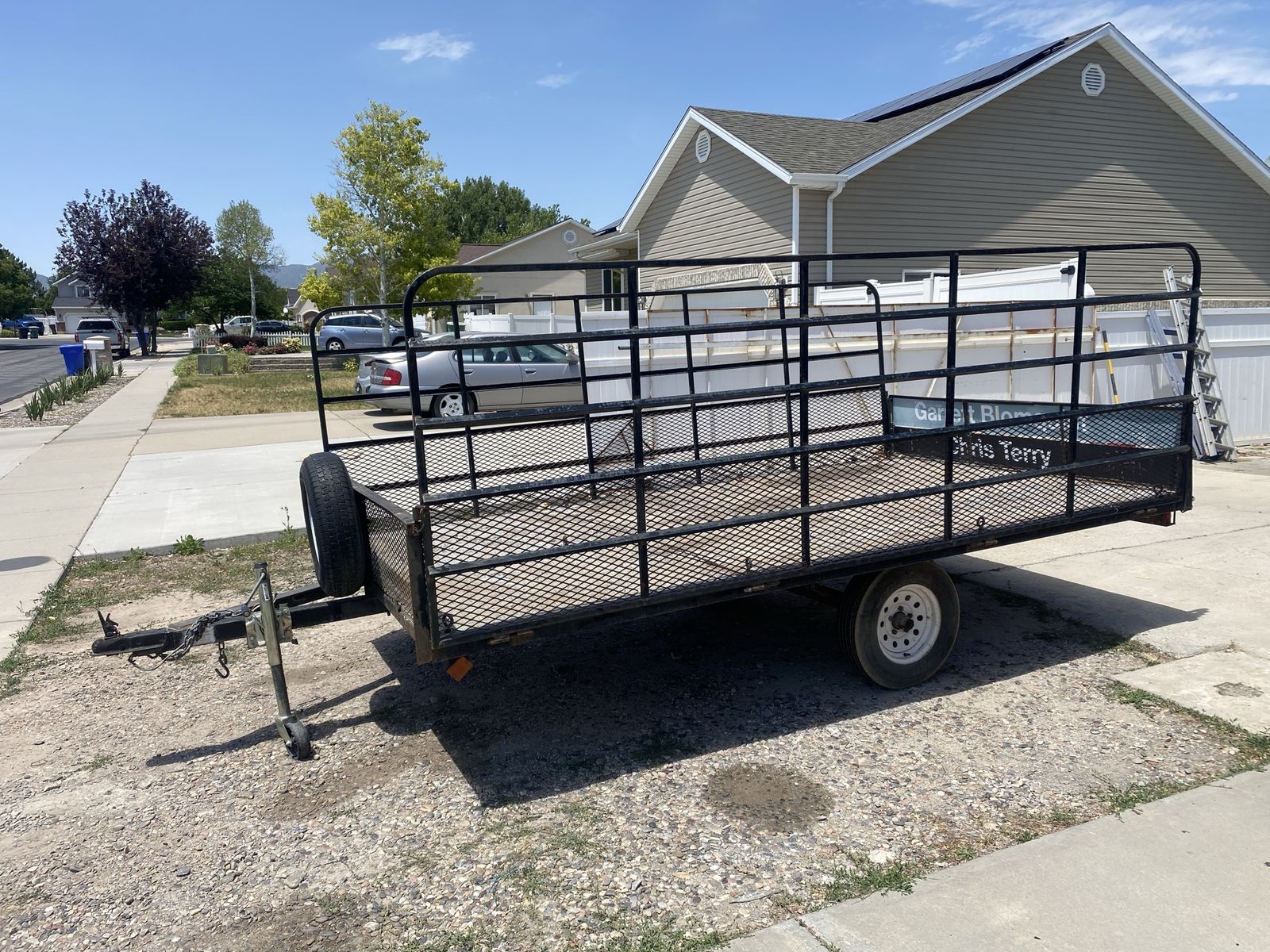 ATV/Utility Three place ATV Trailer 12x7