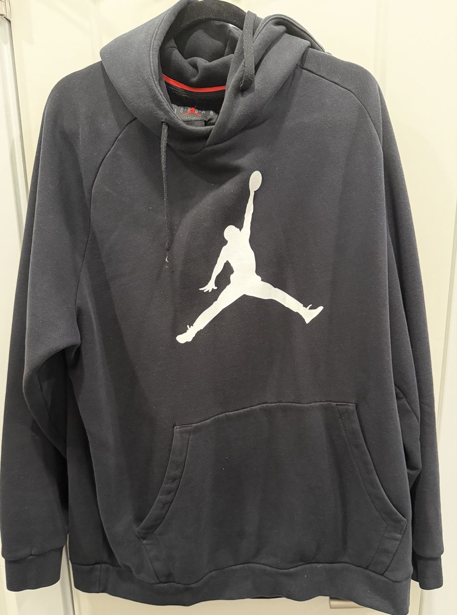 Nike Air Jordan Black Jumpman Graphic Pullover Hoodie XXL