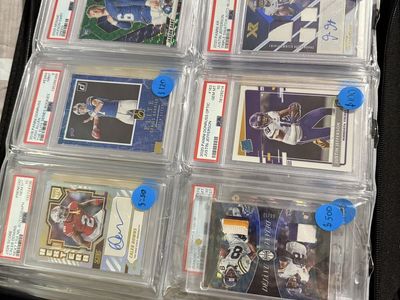 Graded Trading Cards Binder Collection Football Pokemon PSA CGC SGC