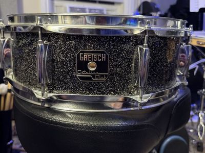 Gretsch Catalina Club Snare Drum 5x14” Black Galaxy Sparkle