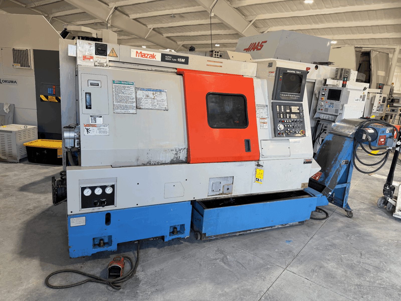 MAZAK SQT15M CNC LATHE