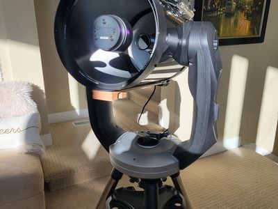 Celestron CPC 1100 11-inch Telescope, Tripod, Starsense, extras