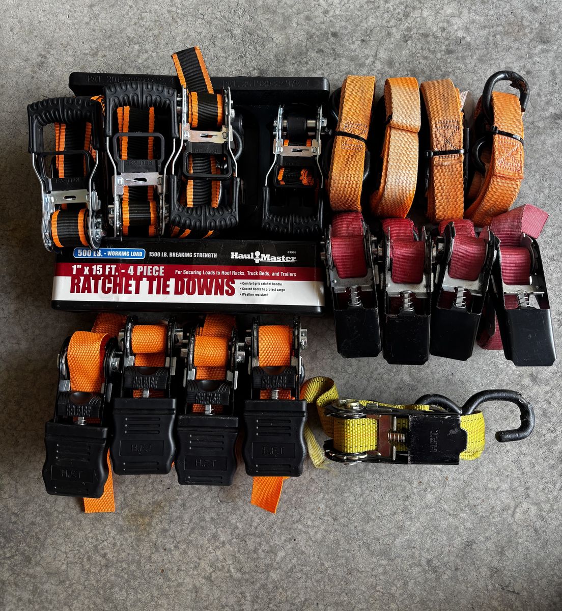 Miscellaneous Ratchet Straps  1"