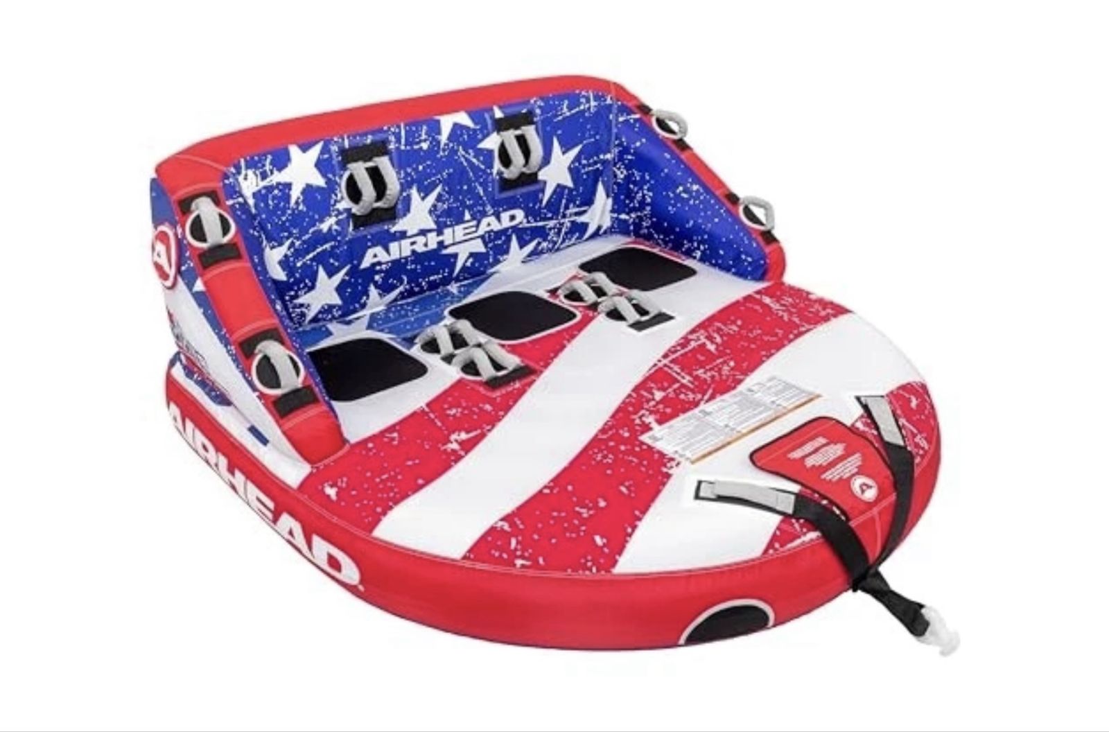 Boat Tube Inflatable - 3 Person - Stars and Stripe