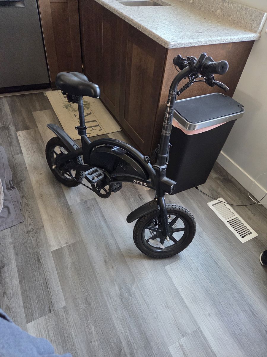 Jetson electric bike with charger