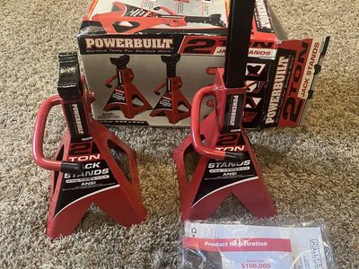 PowerBuilt 2 Ton Jack Stands