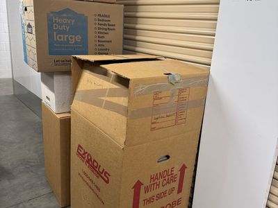 Wardrobe Moving Boxes, Heavy Duty Large and Medium, for Clothing, Home Goods