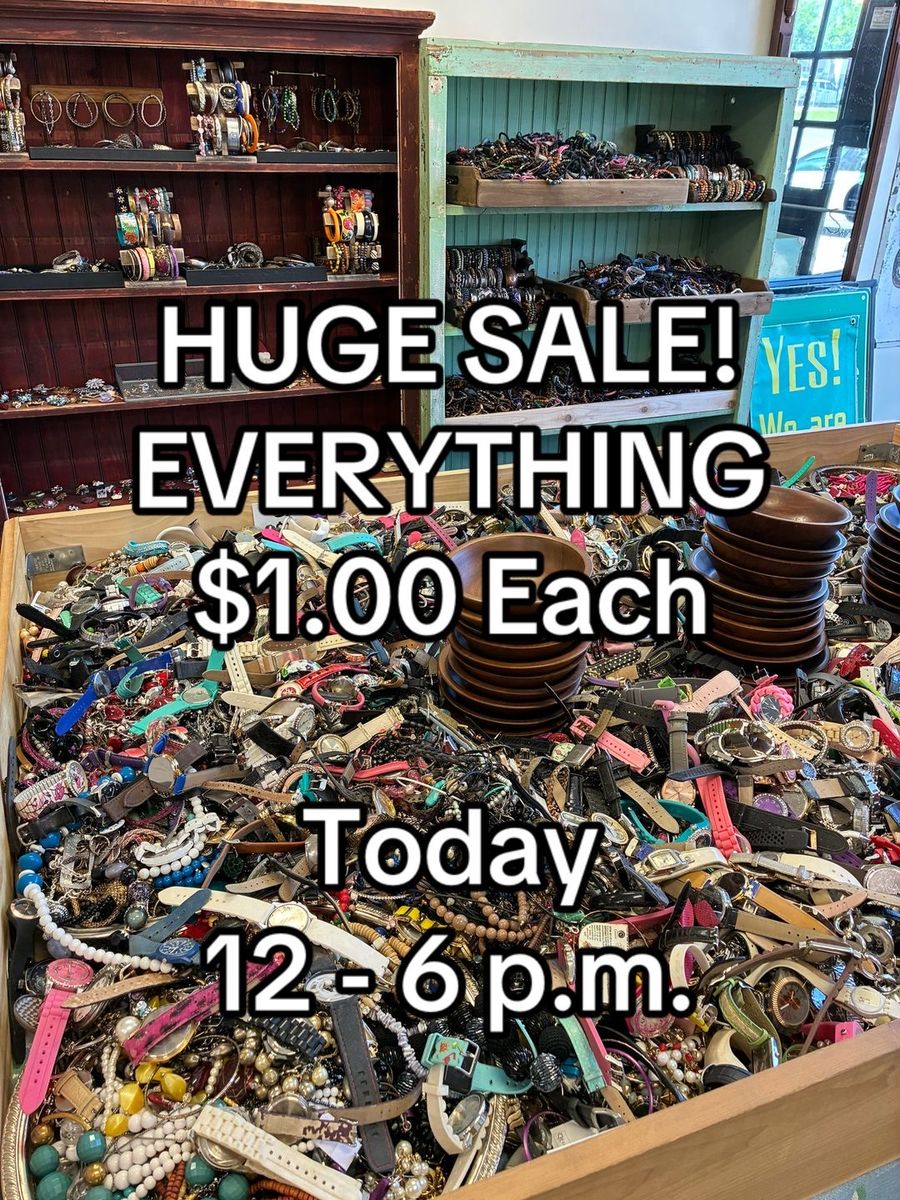 HUGE Jewelry & Watch Sale! Over 30,000 Items - $1.00 Each