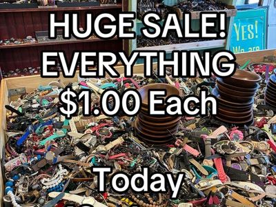 HUGE Jewelry & Watch Sale! Over 30,000 Items - $1.00 Each