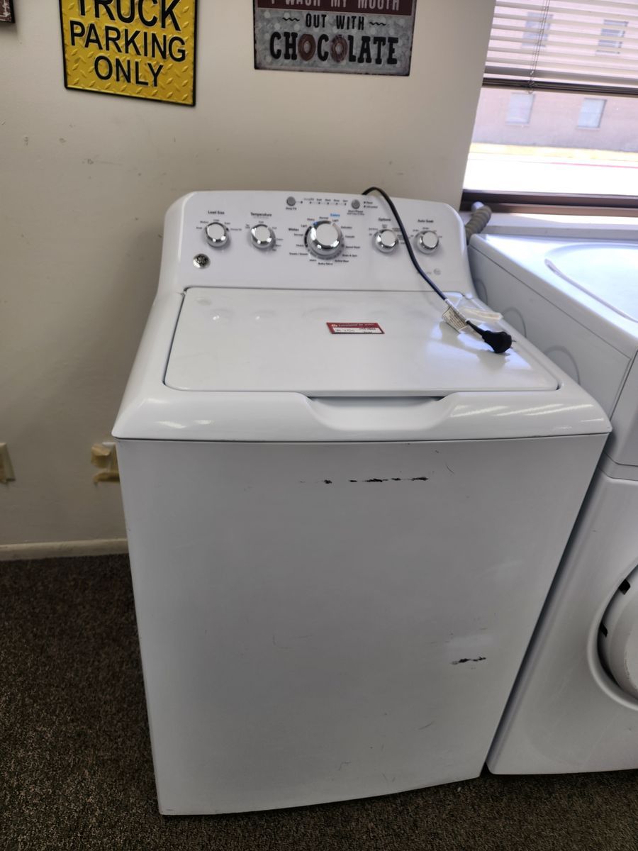 NICE GE HE TOPLOAD WASHER! W-WARRANTY