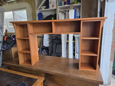 Hutch for desk or dresser