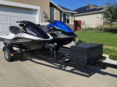 2015 Yamaha FZS and 2007 Honda Aquatrax F12x