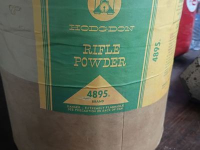 Hodgkin 4895 rifle powder