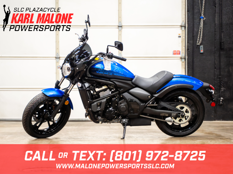 2026 Kawasaki VULCAN S CAFE ABS Candy Plasma Blue/