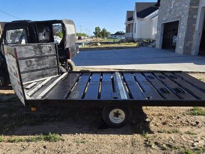 Drive on Drive off tilt trailer