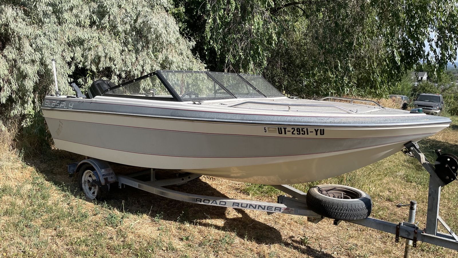 Boat, Motor, Trailer