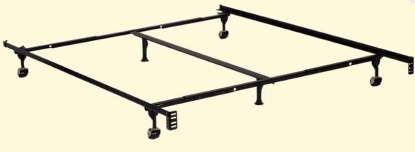 Standard Steel Adjustable 'Queen-to-King' bed frame.