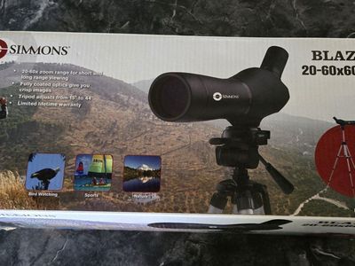 Simmons Blazer 20-60x60mm Spotting Scope with Tripod and Case