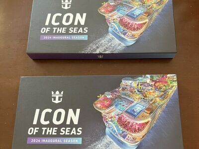 Royal Caribbean Icon Of The Seas Collector Pins
