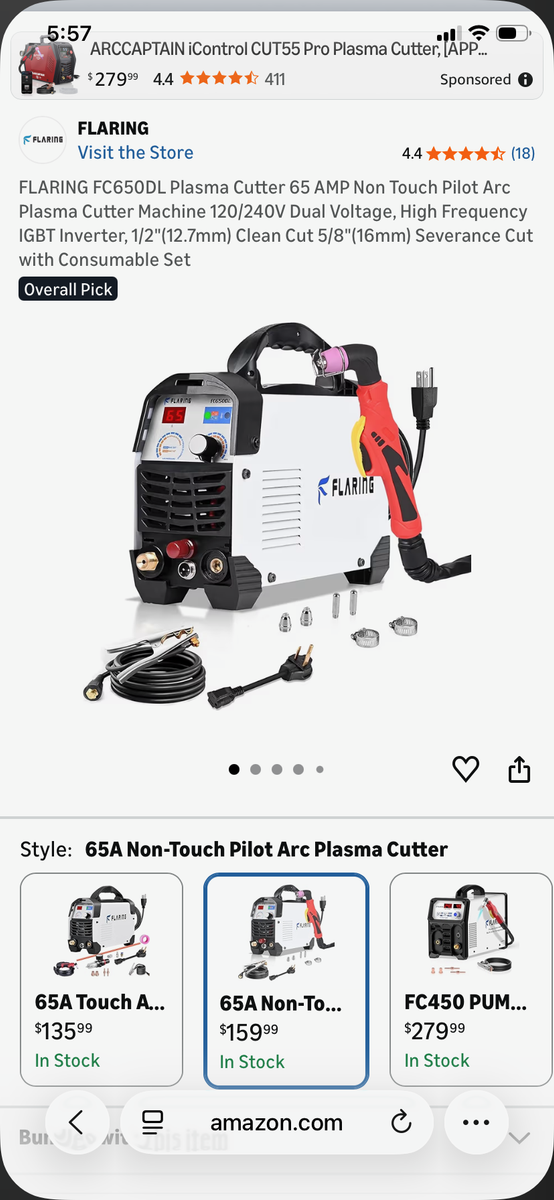 Flaring Plasma Cutter