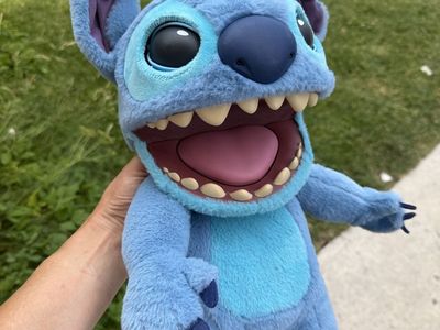 Stitch puppet with sounds and animatronics