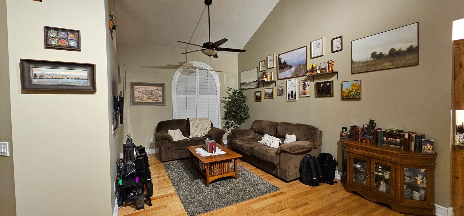 Brown Microfiber Sofa & Loveseat Matching Set