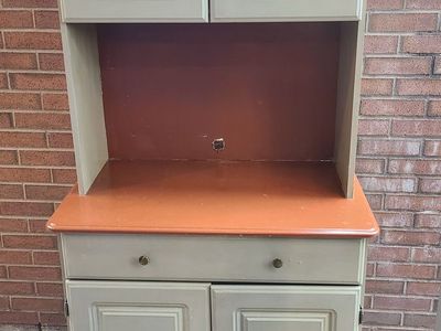 Small kitchen hutch