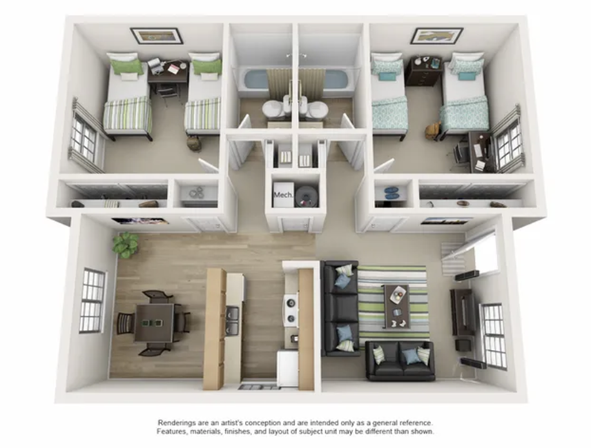 LEASE TRANSFER: 2 Bed/2 Bath Shared Plan at The Branbury (Provo) – $479–$504/mo (Utilities not included)