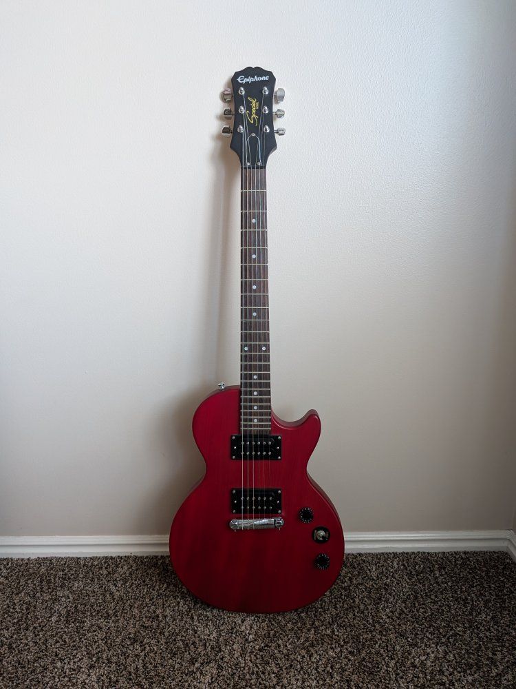 Epiphone Les Paul Special Model II Electric Guitar - Red Finish
