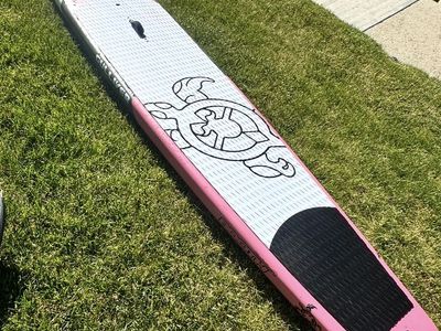Gulliver Booth Race Model Evolution 2 Paddleboard Pink/White - Used