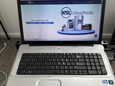 17''HP G71 laptop Pentium T4300 processor, 4GB RAM, 80GB HDD