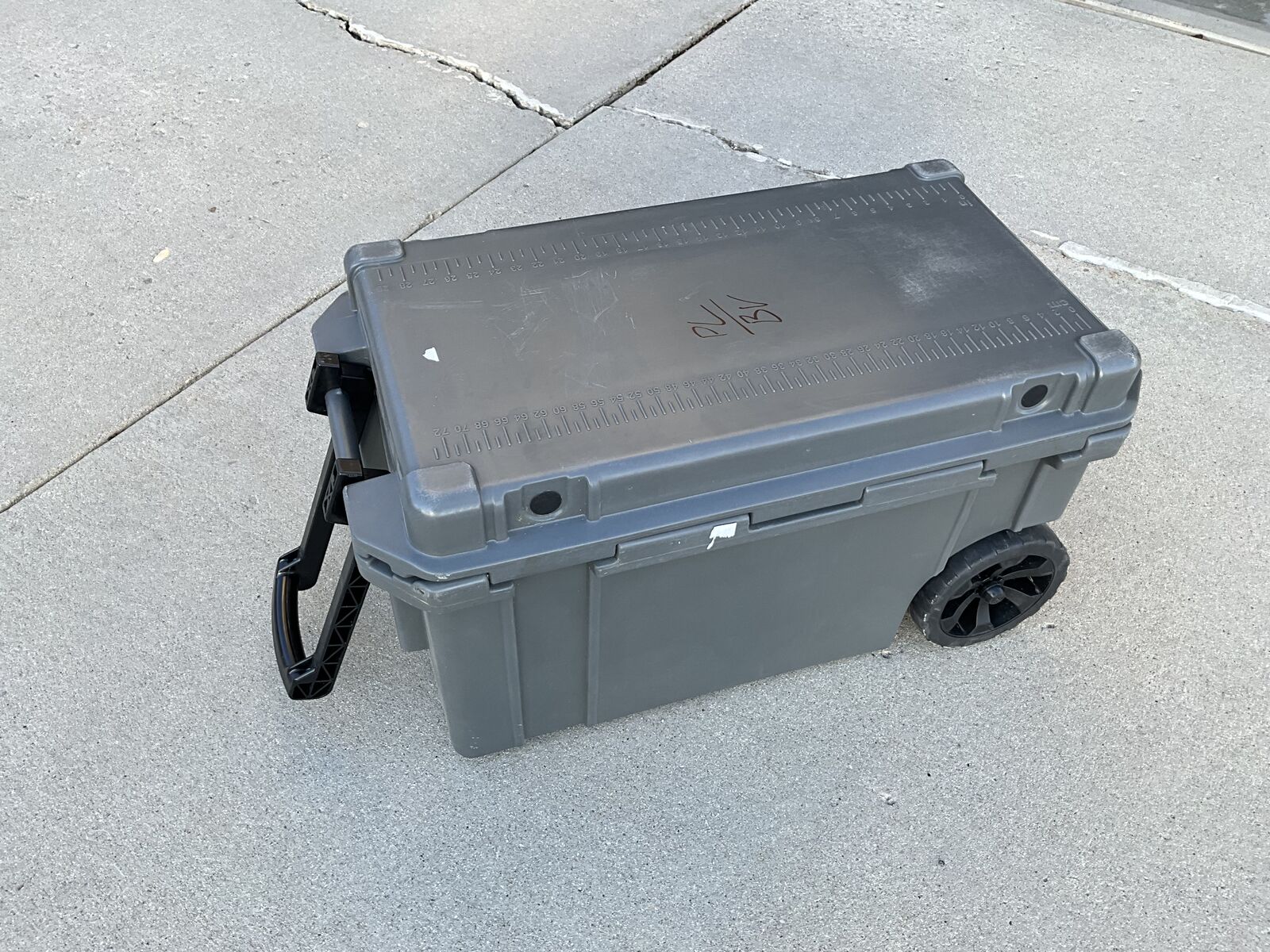 Pelican 65QT wheeled cooler