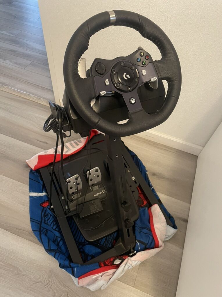 Volante y Pedales Para xbox