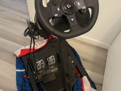 Volante y Pedales Para xbox