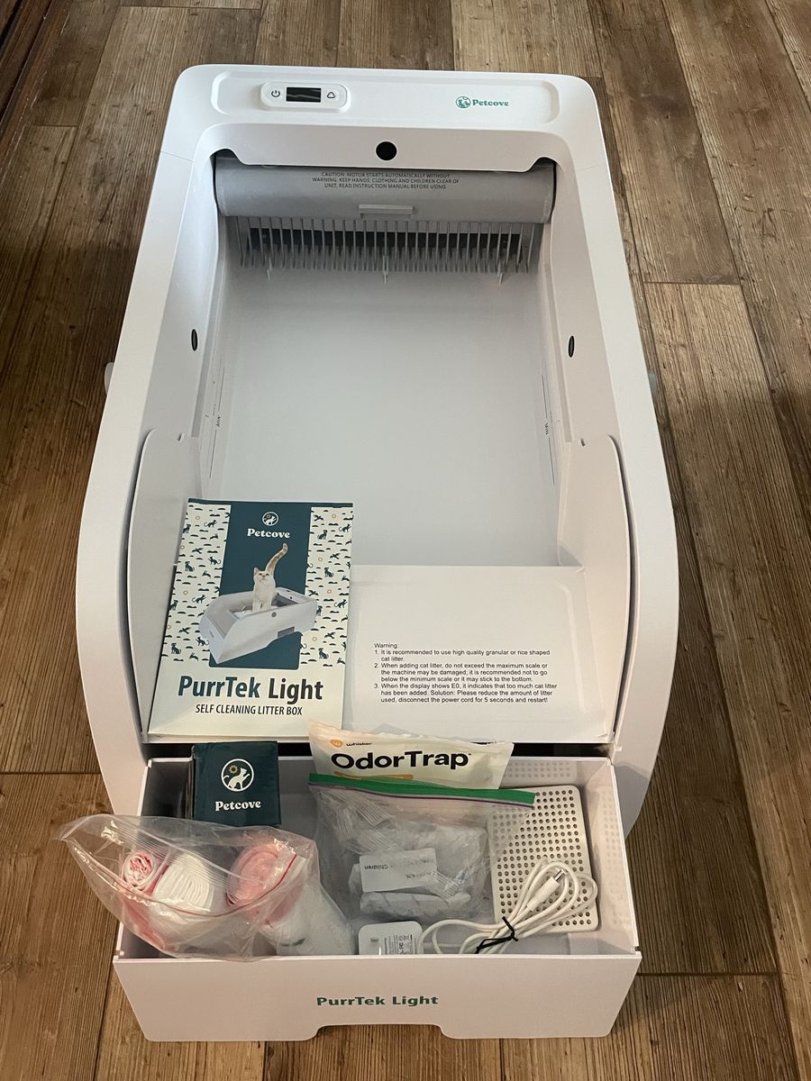 Petcove Self Cleaning Litter Box