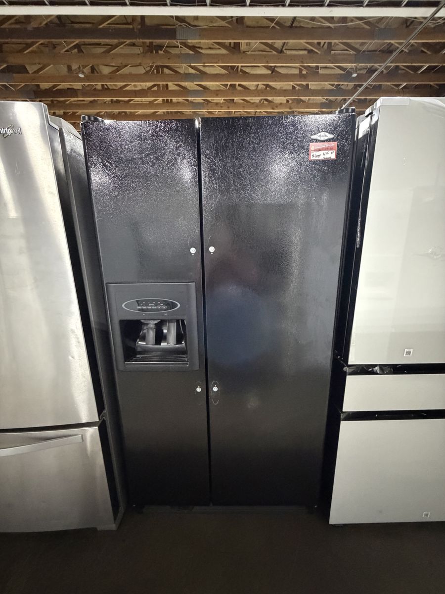 GREAT FOR YOUR GARAGE! MAYTAG SIDE BY SIDE FRIDGE
